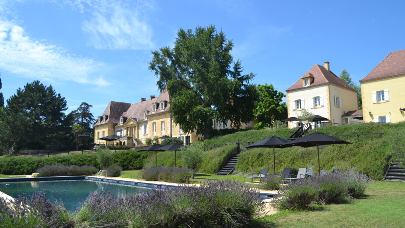 Chateau les Merles vue Générale