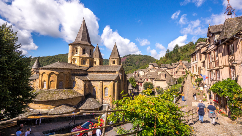 Village médiéval de Conques, Aveyron